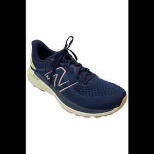 New Balance Navy and Pink Athletic Shoes
